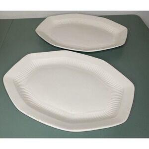 (2)Wm Adams & Sons Real English Ironstone 11.5" Platter – Staffordshire England!